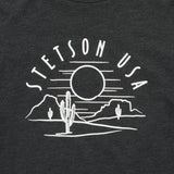 Stetson Cactus And Sunset Graphic Tee - Stetson