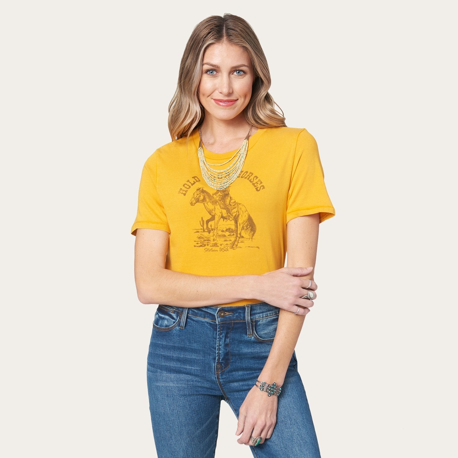 Stetson Hold Your Horses Graphic Tee | Clothing | Flyclothing LLC