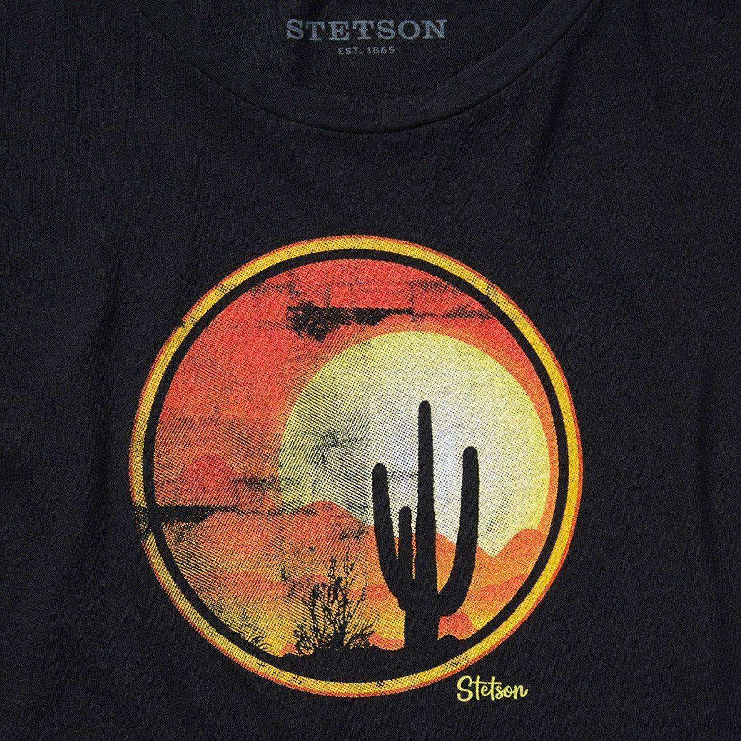 Stetson Sunset Saguaro Graphic Tee - Stetson - Flyclothing LLC