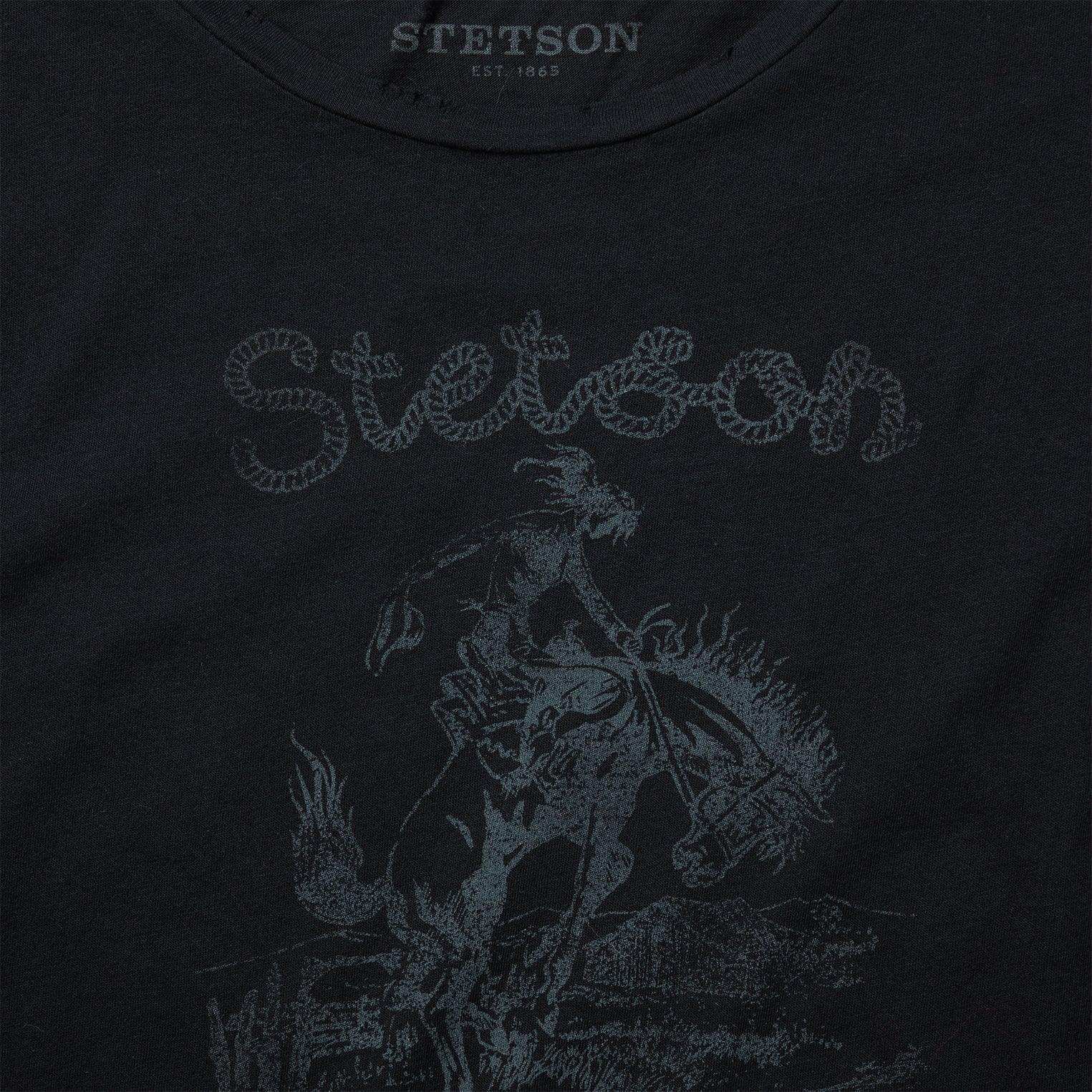 Stetson Bucking Cowboy Graphic Tee - Stetson - Flyclothing LLC