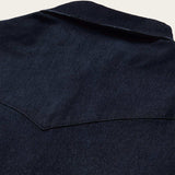 Stetson Embroidered Dark Denim Snap Front Blouse - Stetson - Flyclothing LLC