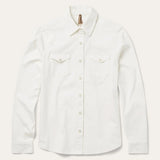 Stetson Western Embroidered Denim Shirt - Stetson - Flyclothing LLC