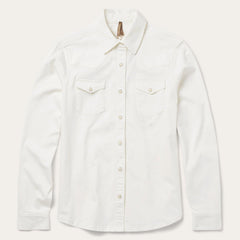 Stetson Western Embroidered Denim Shirt