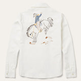 Stetson Western Embroidered Denim Shirt - Stetson - Flyclothing LLC
