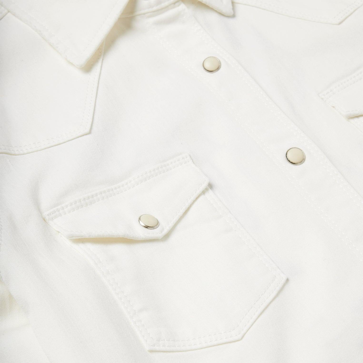 Stetson Western Embroidered Denim Shirt - Flyclothing LLC