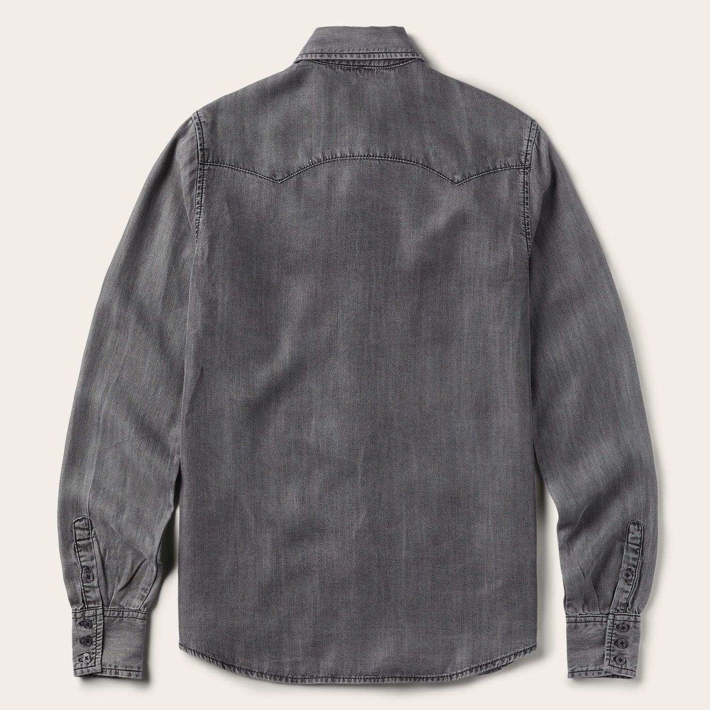 Stetson Boyfriend Fit Button Denim Tencel Blouse - Stetson - Flyclothing LLC