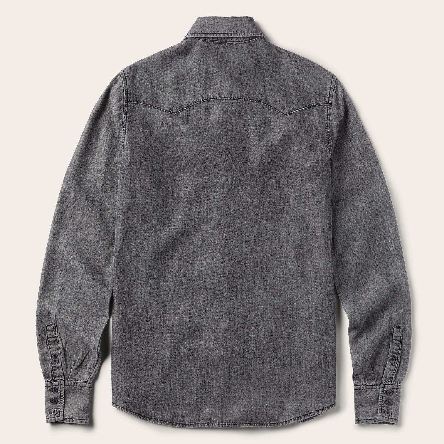 Stetson Boyfriend Fit Button Denim Tencel Blouse - Stetson - Flyclothing LLC