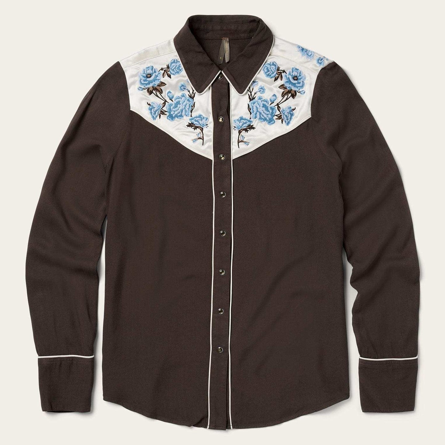 Stetson Embroidered Rayon Western Shirt - Stetson - Flyclothing LLC