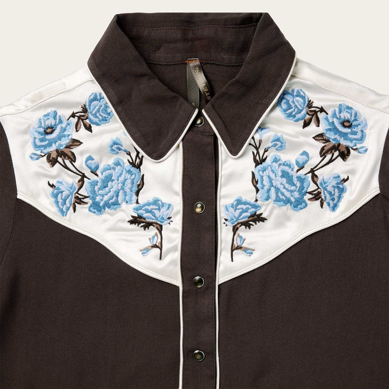 Stetson Embroidered Rayon Western Shirt - Stetson - Flyclothing LLC
