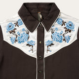 Stetson Embroidered Rayon Western Shirt - Stetson