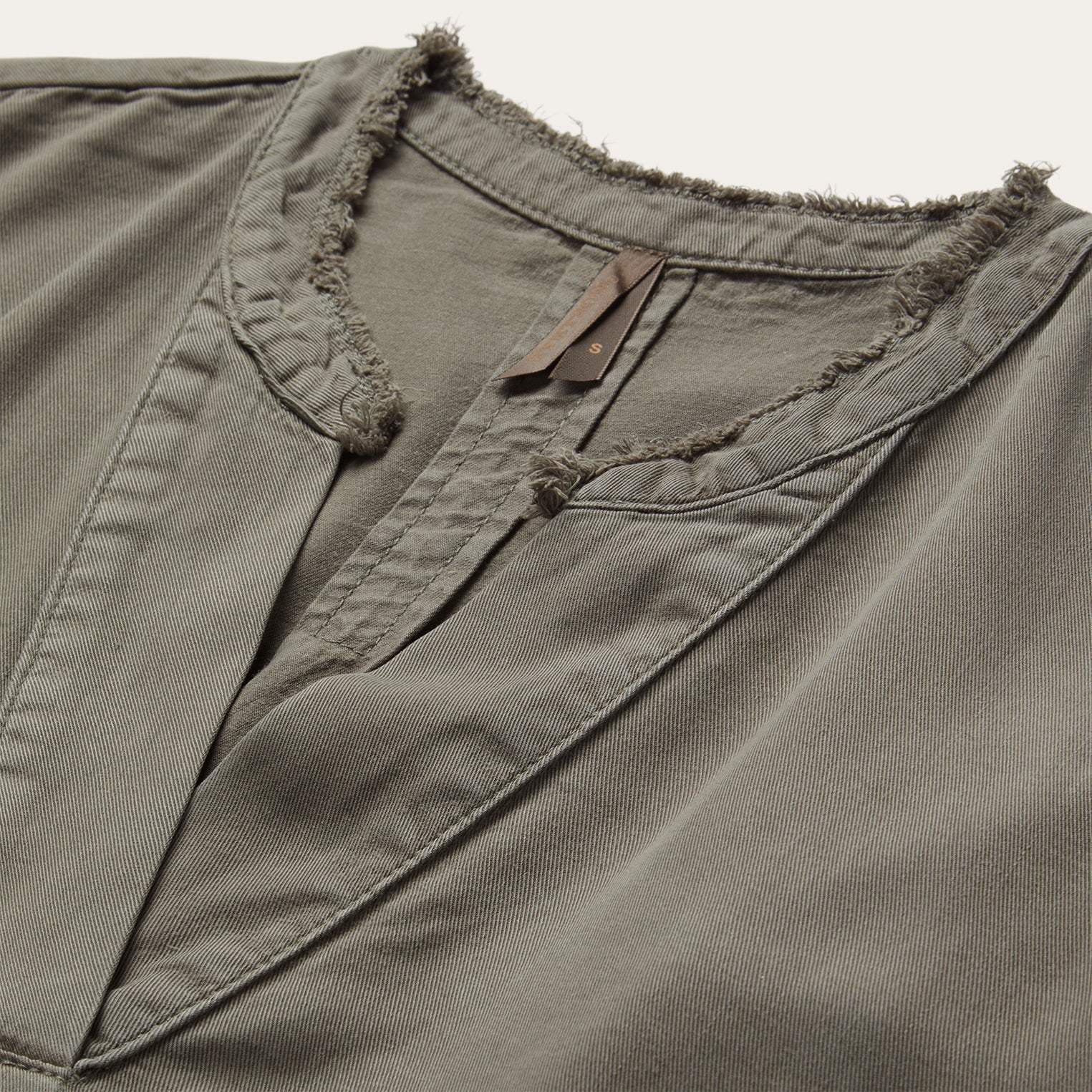 Stetson Olive Lyocell Twill Peasant Top - Stetson - Flyclothing LLC