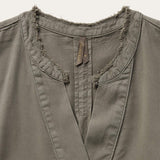 Stetson Olive Lyocell Twill Peasant Top - Stetson - Flyclothing LLC