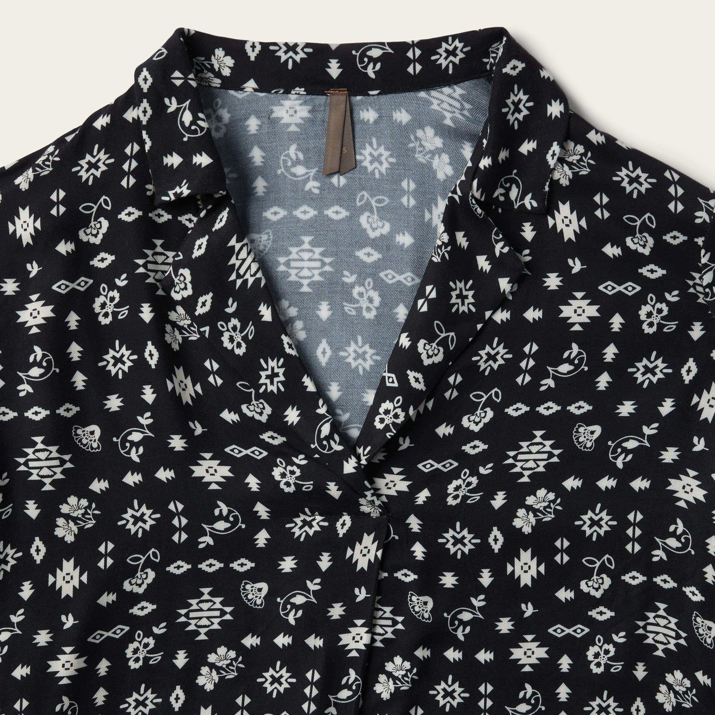 Stetson Southwestern Ditzy Print Rayon Twill Blouse - Stetson - Flyclothing LLC