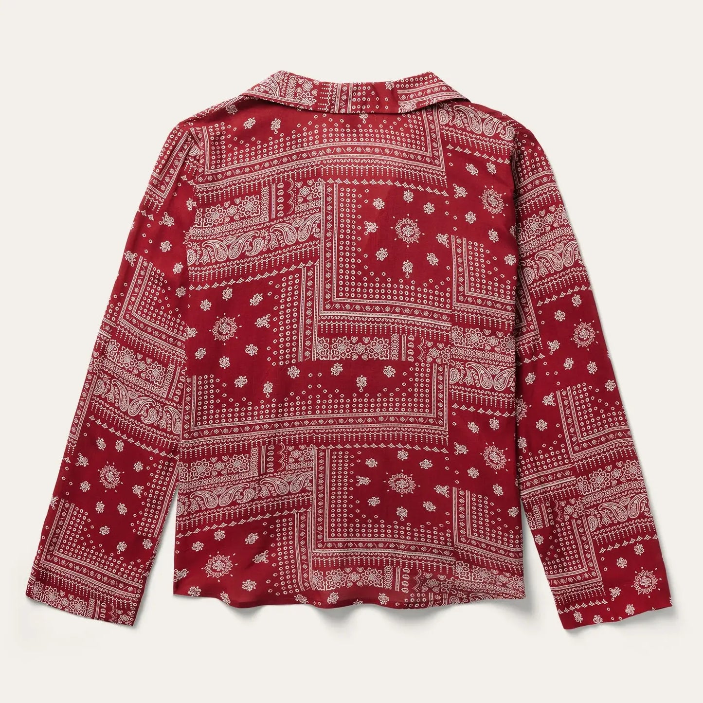 Stetson Red Bandana Patchwork Blouse - Stetson - Flyclothing LLC