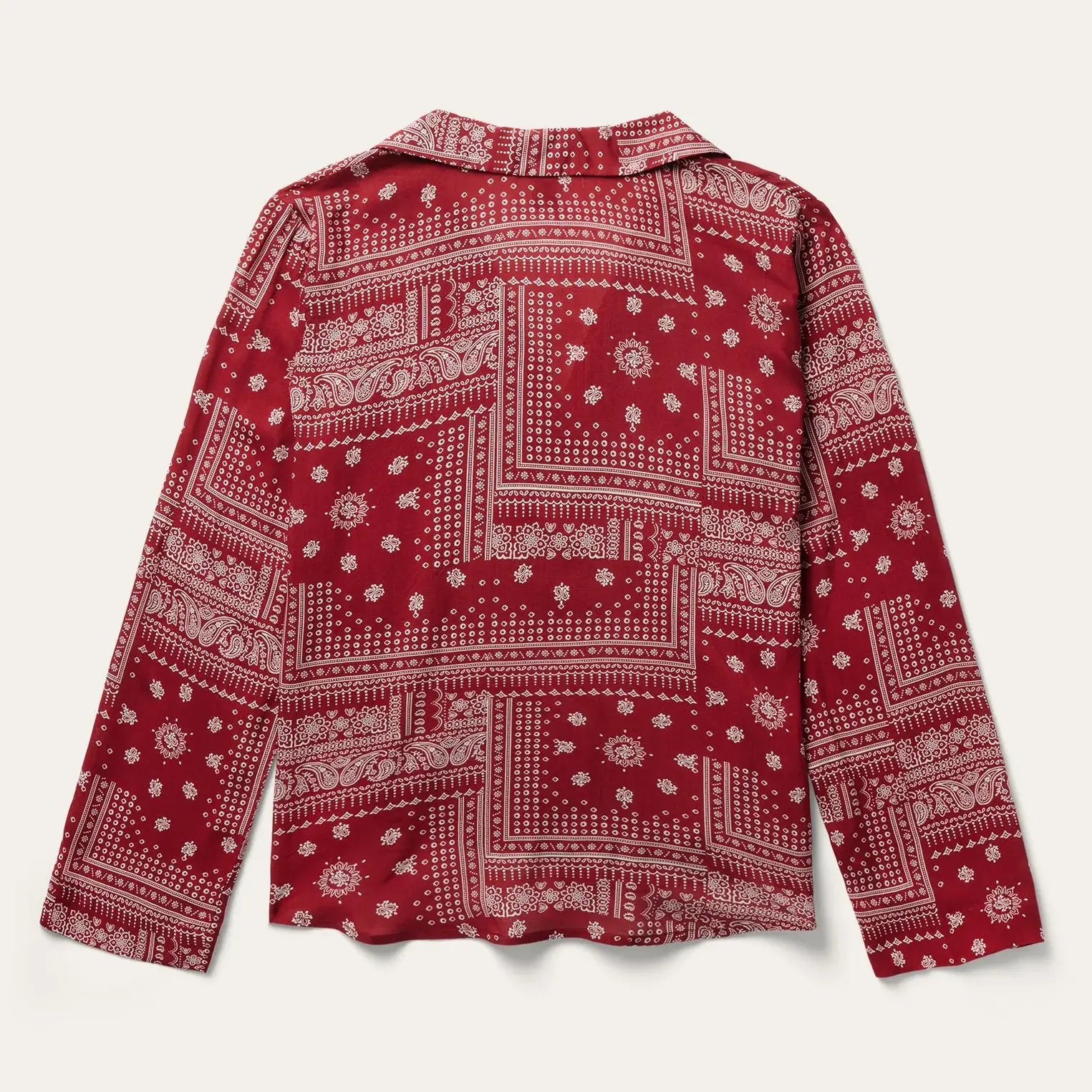 Stetson Red Bandana Patchwork Blouse - Stetson - Flyclothing LLC