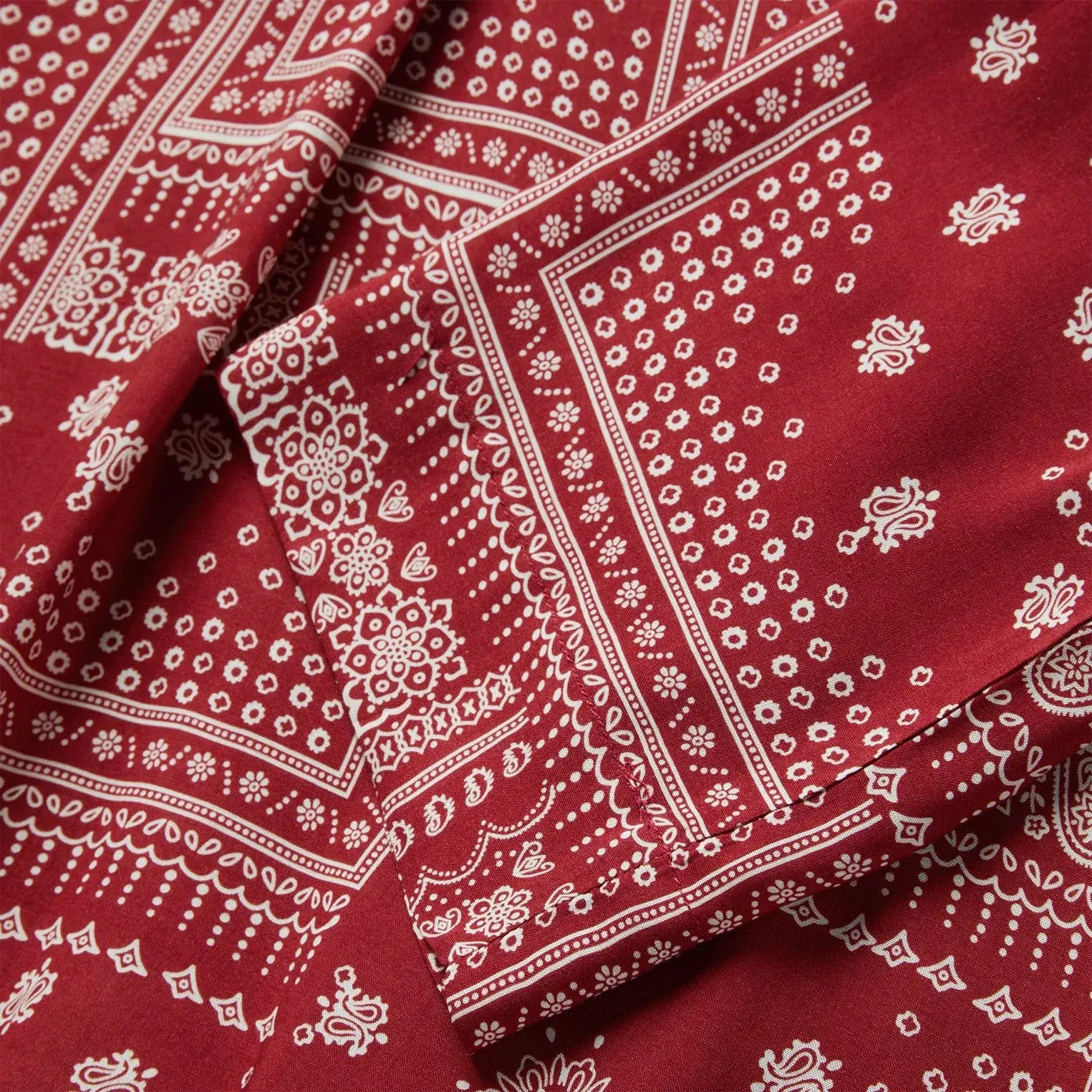 Stetson Red Bandana Patchwork Blouse - Stetson - Flyclothing LLC