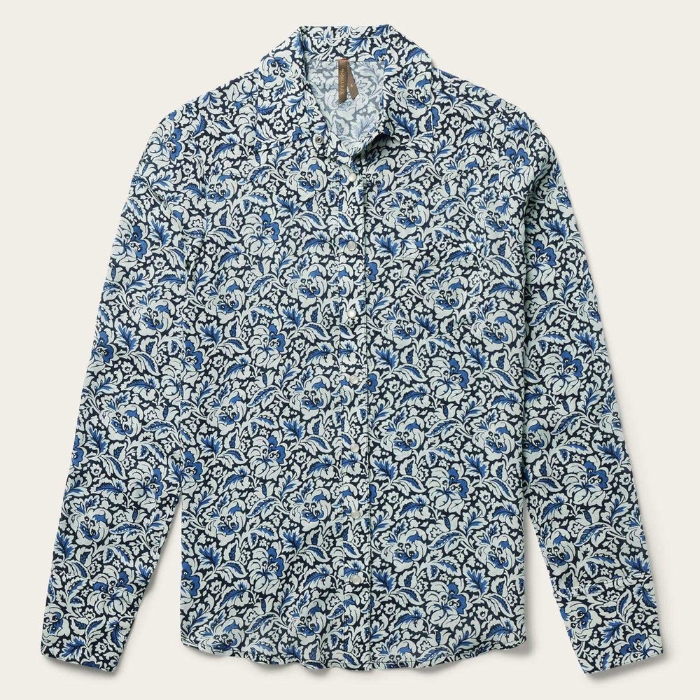 Stetson Indigo Tapestry Print Shirt - Stetson - Flyclothing LLC