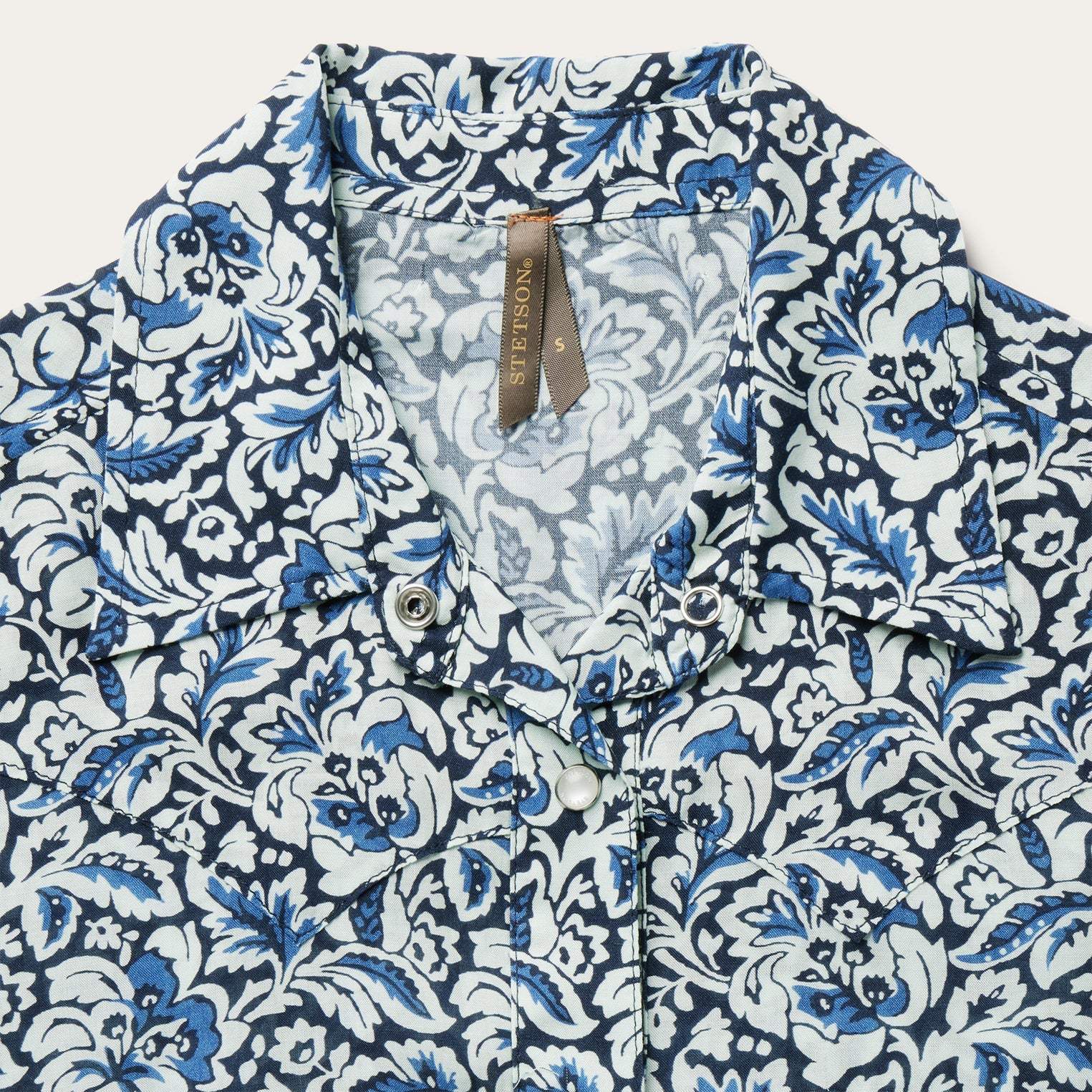 Stetson Indigo Tapestry Print Shirt - Stetson - Flyclothing LLC