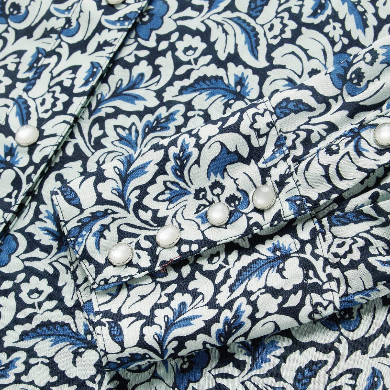 Stetson Indigo Tapestry Print Shirt - Stetson - Flyclothing LLC