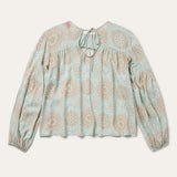 Stetson Mandala Print Peasant Blouse - Stetson