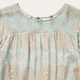 Stetson Mandala Print Peasant Blouse - Stetson