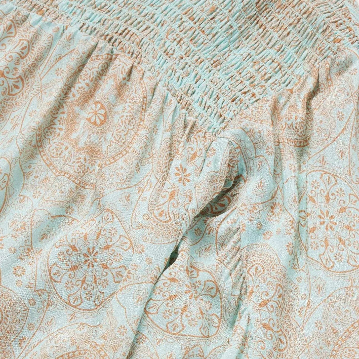 Stetson Mandala Print Peasant Blouse - Stetson - Flyclothing LLC