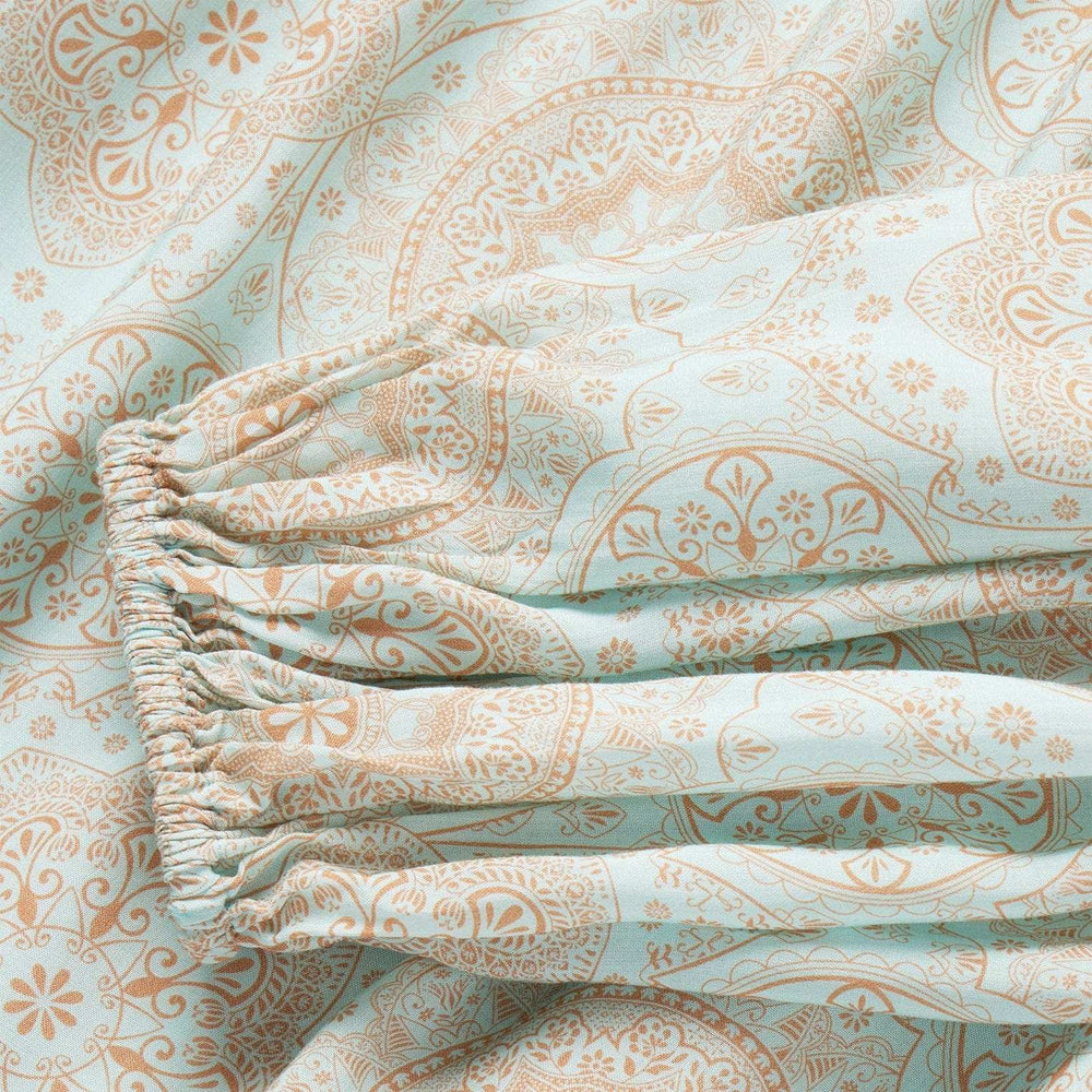 Stetson Mandala Print Peasant Blouse - Stetson - Flyclothing LLC