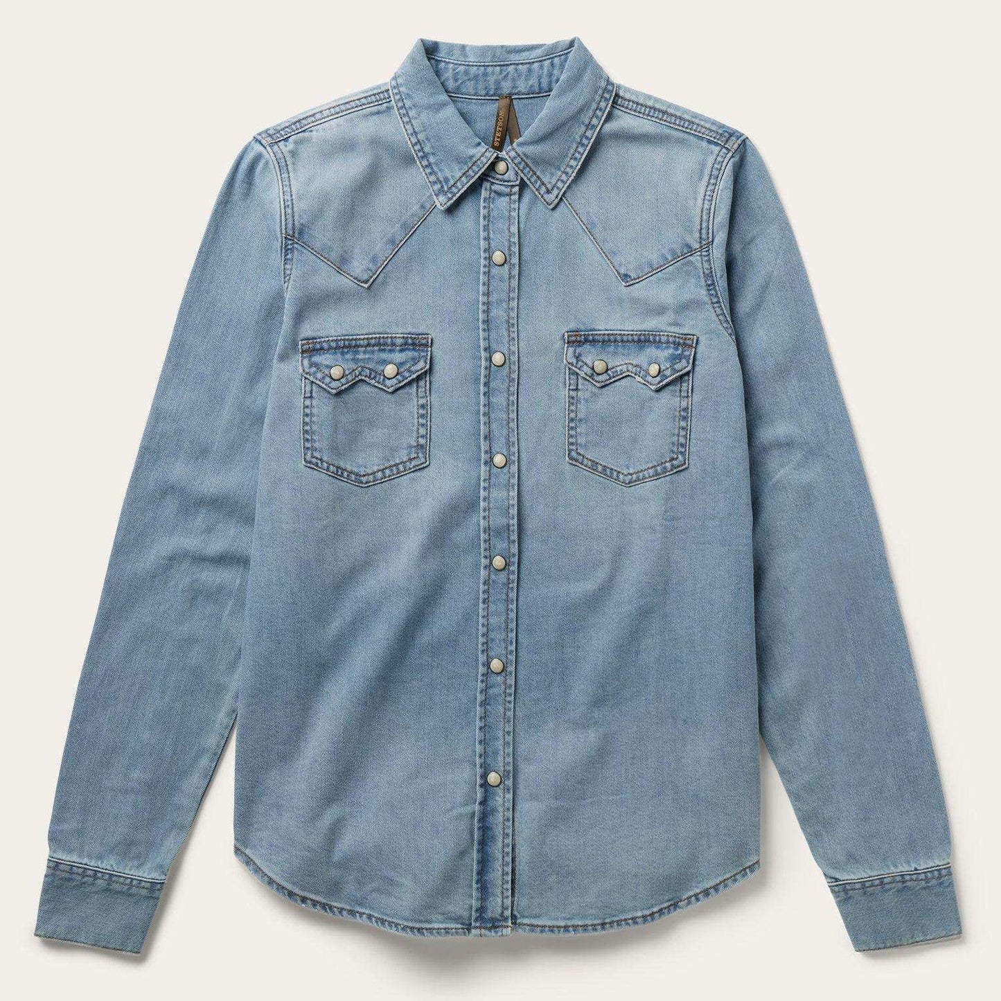 Stetson Loose Fit Denim Shirt - Stetson - Flyclothing LLC
