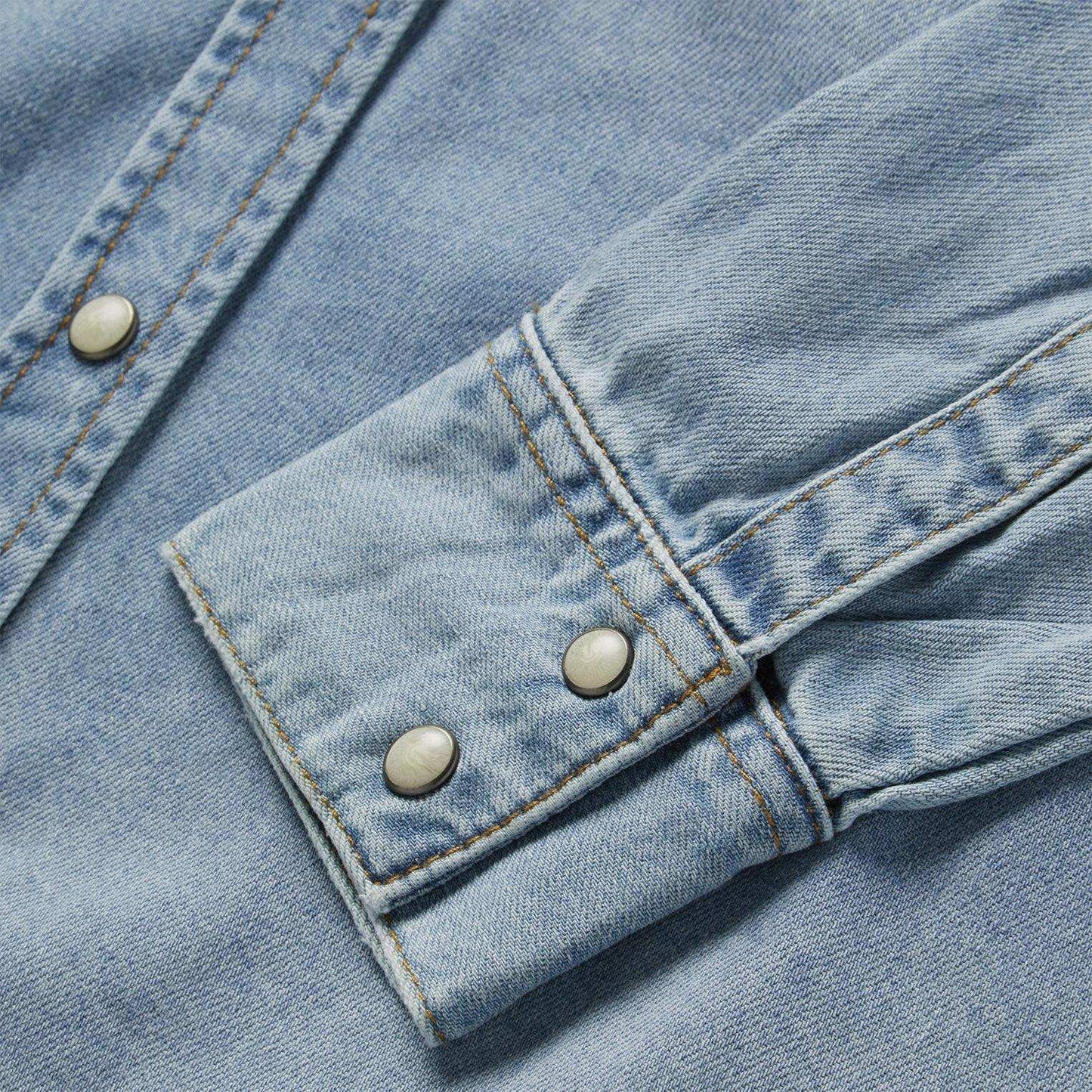 Stetson Loose Fit Denim Shirt - Stetson - Flyclothing LLC