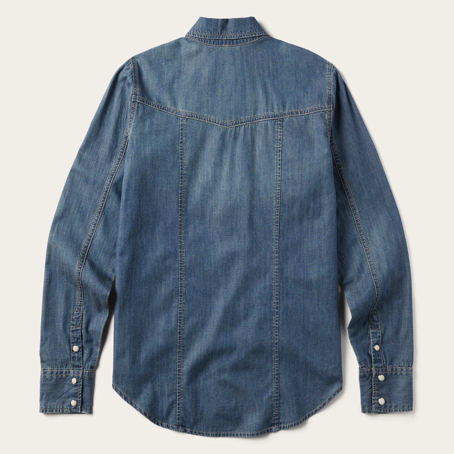 Stetson Boyfriend Fit Denim Shirt - Stetson - Flyclothing LLC