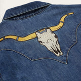 Stetson Embroidered Dark Denim Western Shirt - Stetson - Flyclothing LLC
