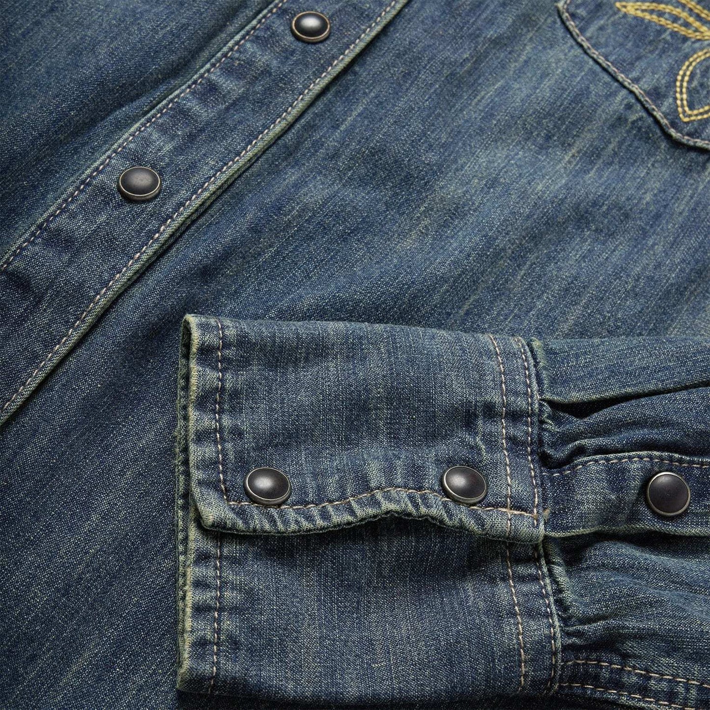 Stetson Dirty Denim Boyfriend Fit Shirt - Stetson - Flyclothing LLC