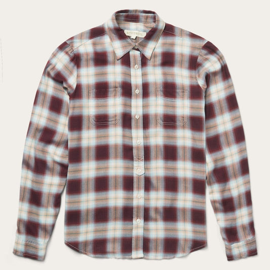 Stetson Harvest Plaid Blouse - Stetson