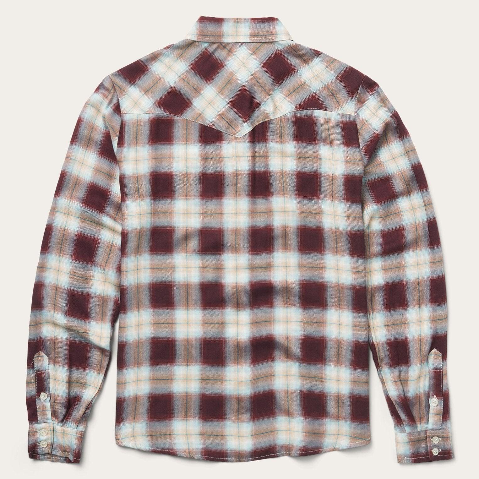 Stetson Harvest Plaid Blouse - Stetson