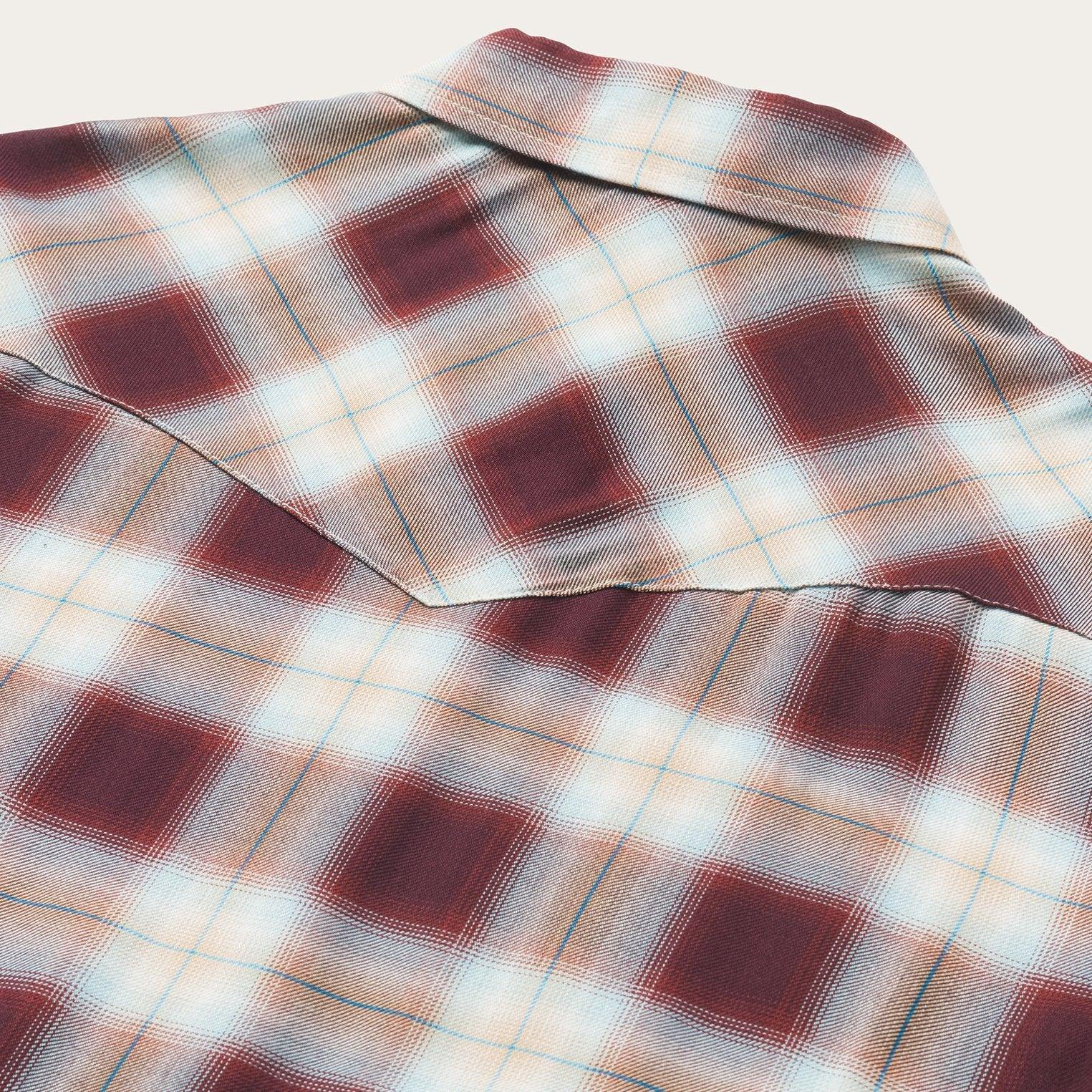 Stetson Harvest Plaid Blouse - Stetson