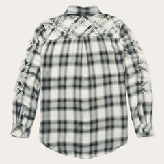 Stetson Smokey Ombre Plaid Rayon Twill Shirt - Flyclothing LLC