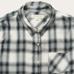 Stetson Smokey Ombre Plaid Rayon Twill Shirt - Flyclothing LLC