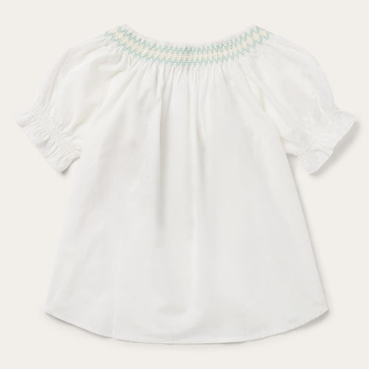 Stetson Cotton Voile Peasant Blouse - Flyclothing LLC