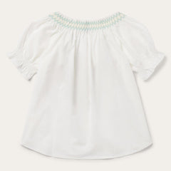 Stetson Cotton Voile Peasant Blouse - Flyclothing LLC