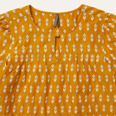 Stetson Short-Sleeved Aztec Blouse