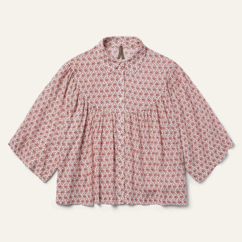 Stetson Short-Sleeved Cottage Floral Blouse - Stetson - Flyclothing LLC