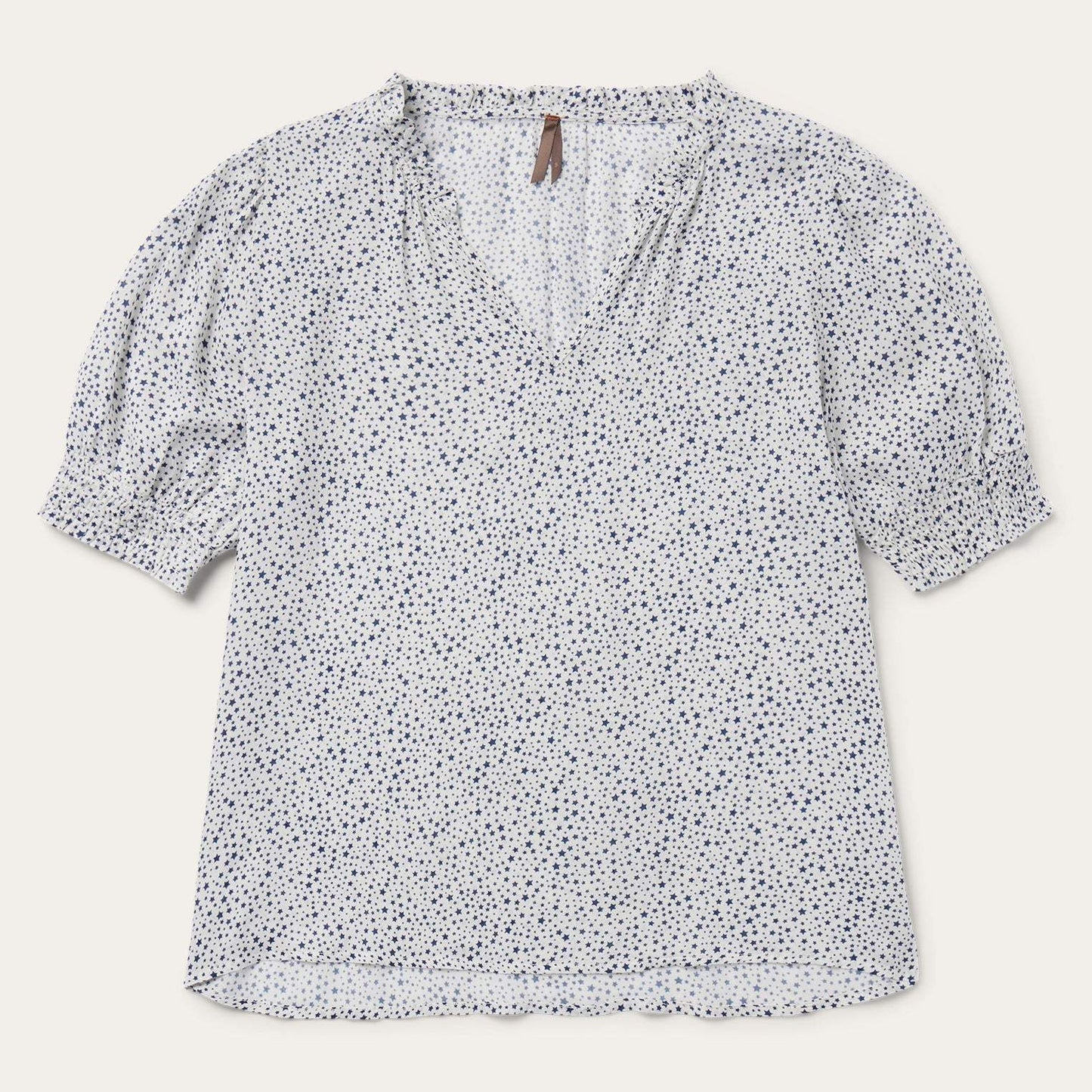 Stetson Stars Print Peasant Blouse - Stetson - Flyclothing LLC