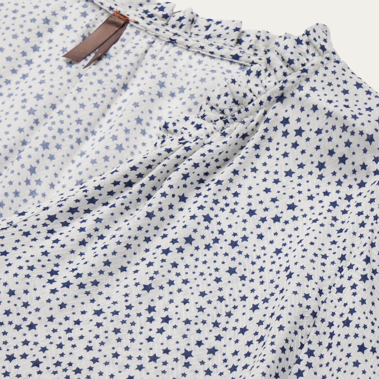 Stetson Stars Print Peasant Blouse - Stetson - Flyclothing LLC