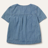 Stetson Short-Sleeved Denim Blouse - Stetson