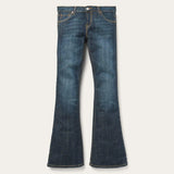 Stetson 816 Classic Boot Cut Jeans In Dark Wash - Stetson