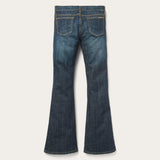 Stetson 816 Classic Boot Cut Jeans In Dark Wash - Stetson
