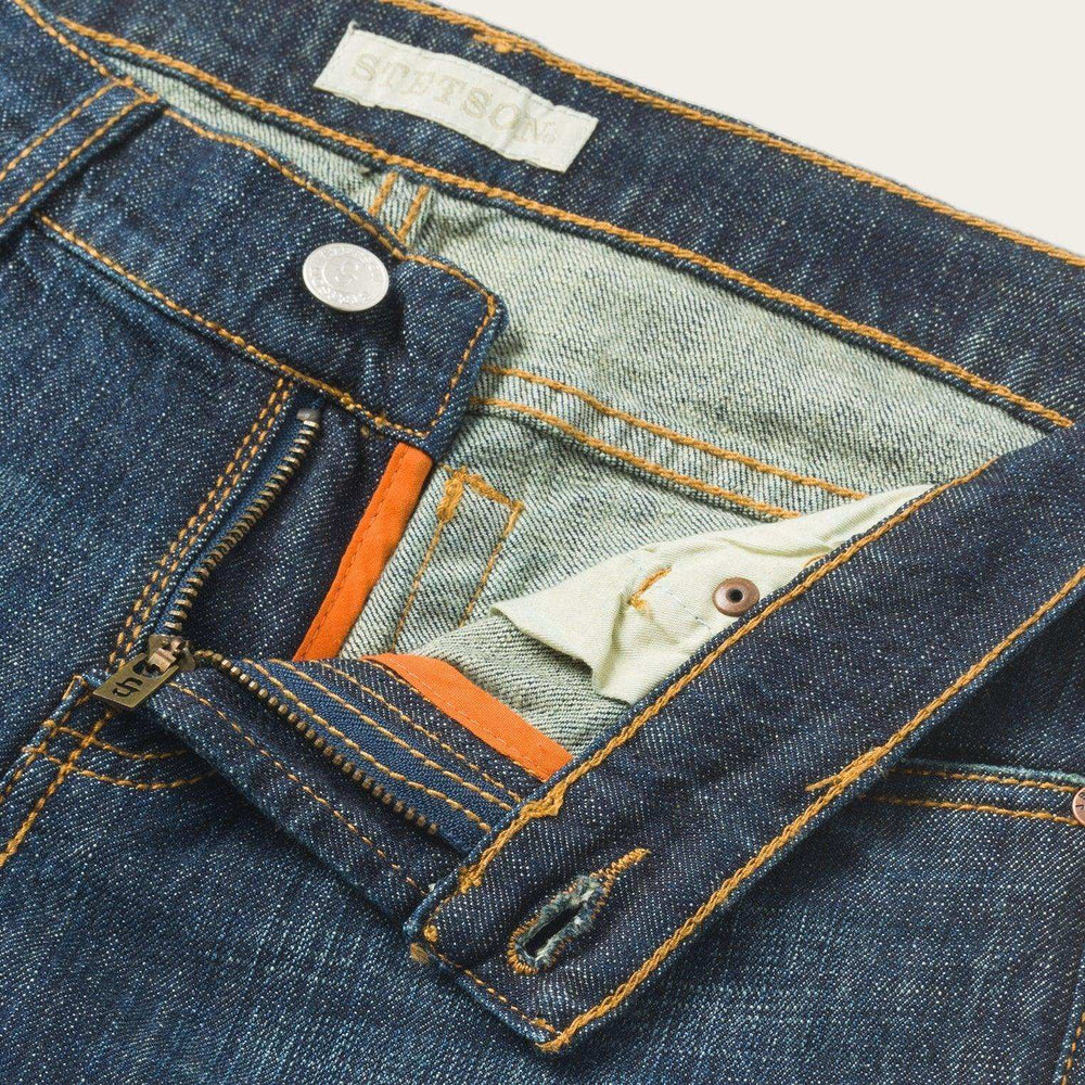 Stetson 816 Classic Boot Cut Jeans In Dark Wash - Stetson - Flyclothing LLC