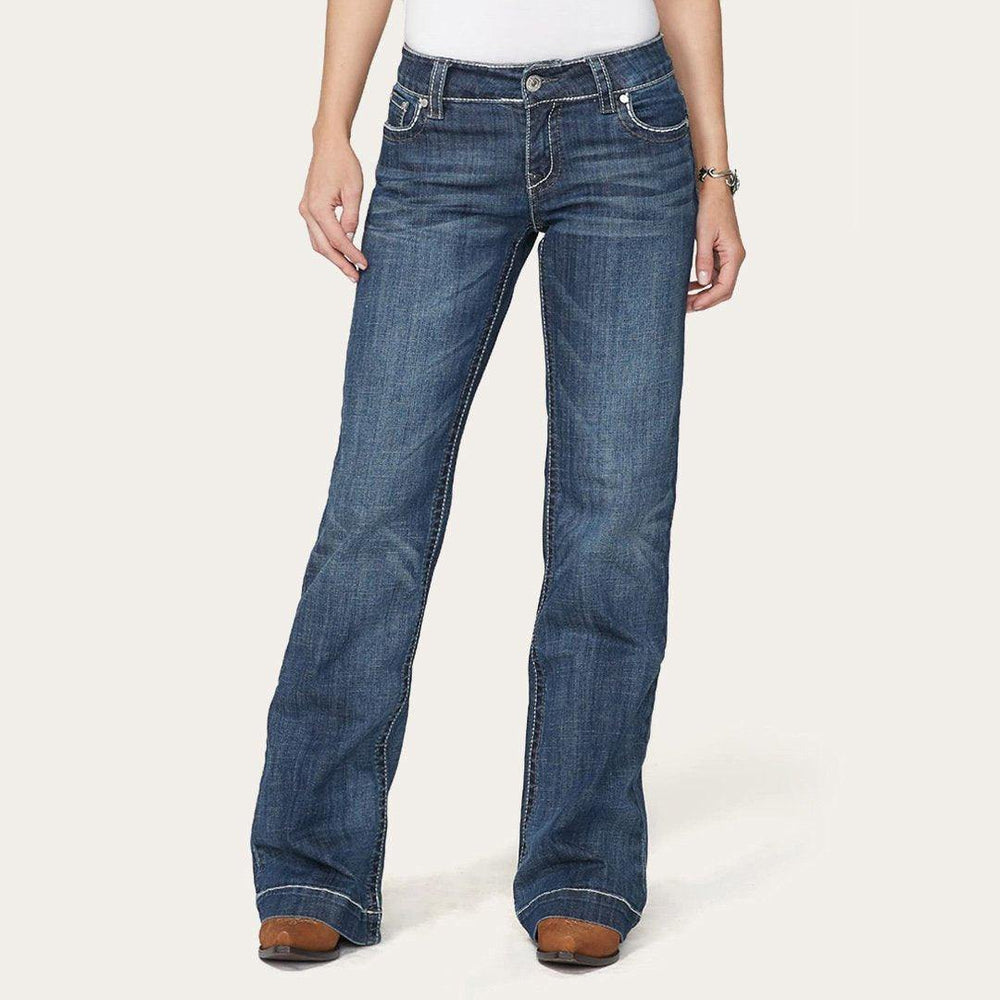 Stetson 214 City Trouser Jeans With Chevron Back Pocket - Stetson