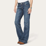 Stetson 214 City Trouser Jeans With Chevron Back Pocket - Stetson