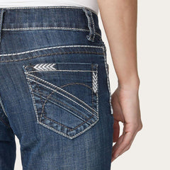 Stetson 214 City Trouser Jeans With Chevron Back Pocket - Flyclothing LLC
